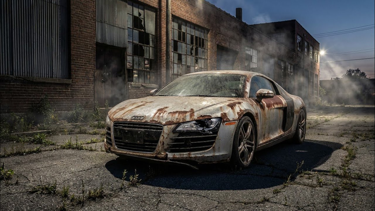 ASMR Car Restoration! Full Restoration 2010 Audi R8 Burnt→ Looking New