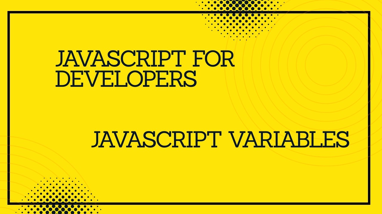JavaScript Variables #javascript #tutorial #coding