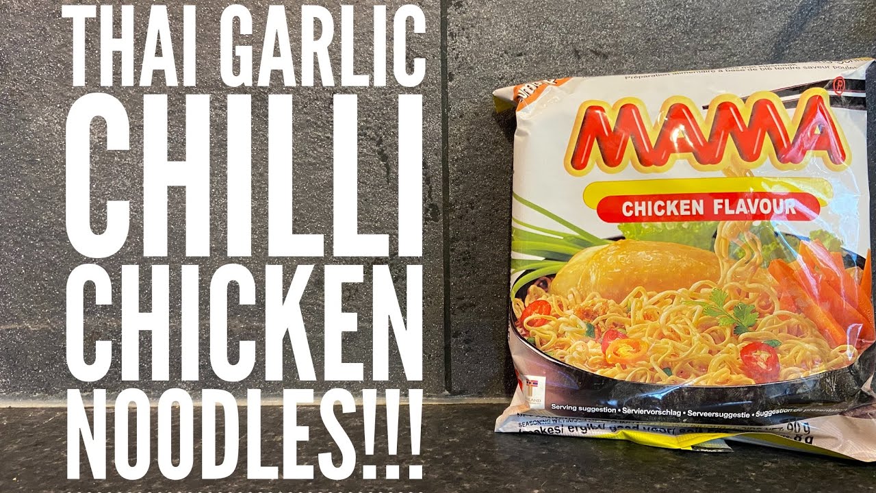 MAMA Chicken Flavour Noodles Review | Thai Ramen Noodles Review