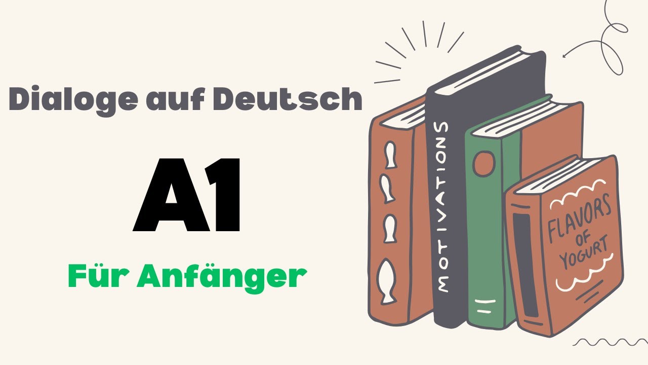 Learn German: Simple Conversations for Beginners ✅🇩🇪