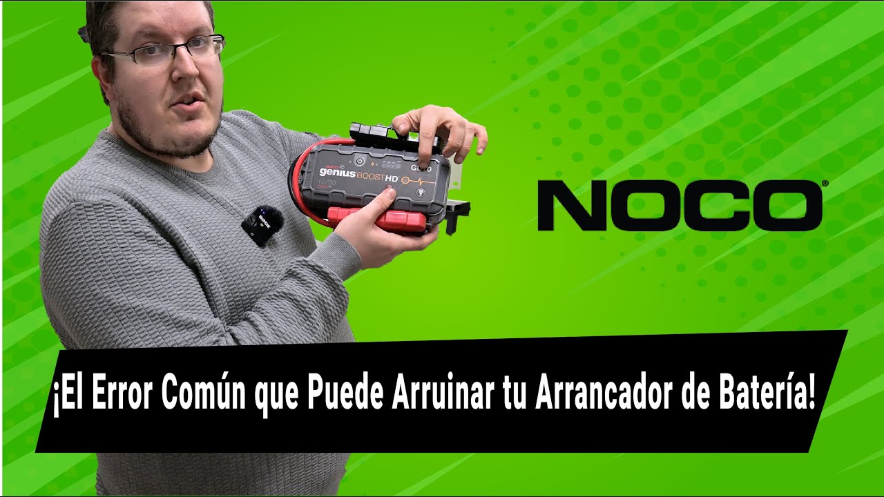 &iexcl;El Error Com&uacute;n que Puede Arruinar tu Arrancador de #bateria NOCO! 🚨