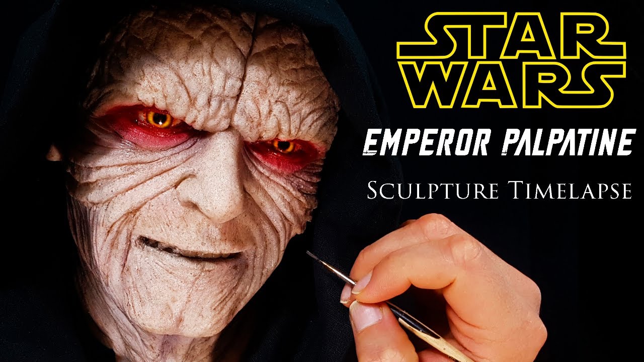 Palpatine Скульптура Замедленная съемка-Star Wars