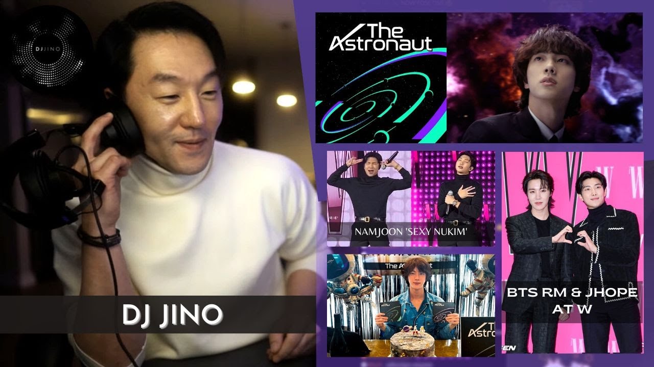 DJ REACTION to KPOP - BTS JIN 'THE ASTRONAUT' MV + JIN VLIVE  + RM SEXY NUKIM PERFORMANCE