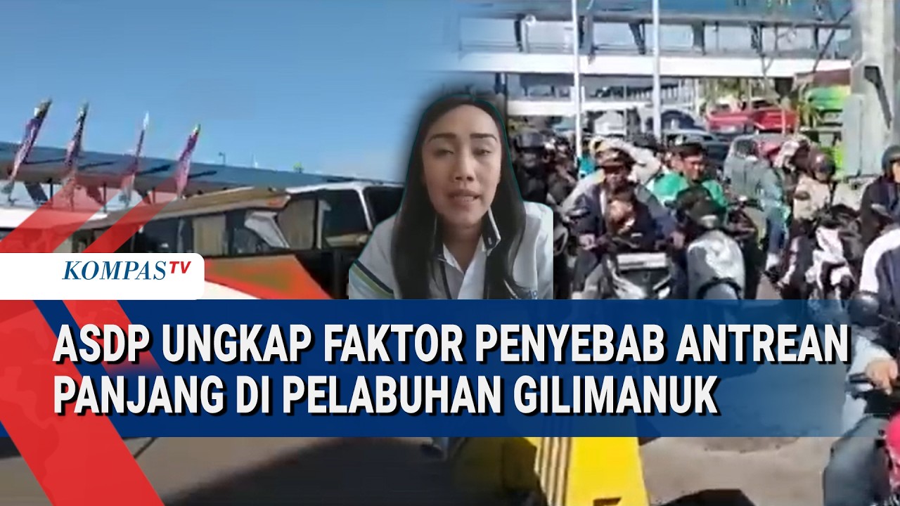 Mudik ke Luar Bali, Antrean Panjang Pelabuhan Gilimanuk
