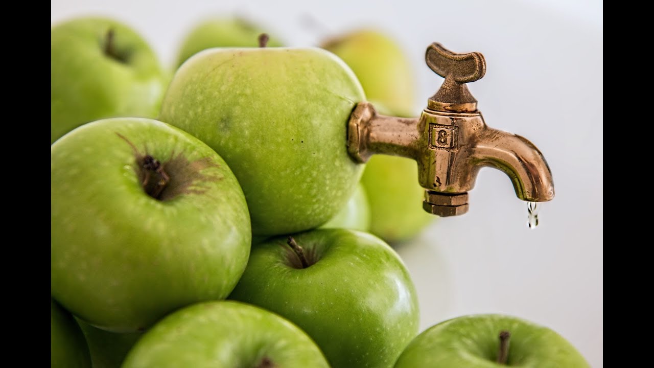 Как сделать яблочный сок дома. Соковыжималка 