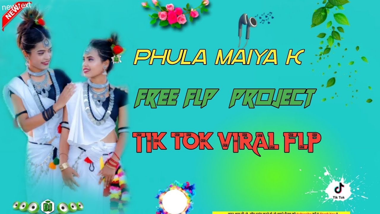 NEw Tharu song Flp/project/FULA/MAIYA K/TIK/tok/viral FLP project 2080 dj Rabi kanchanpur