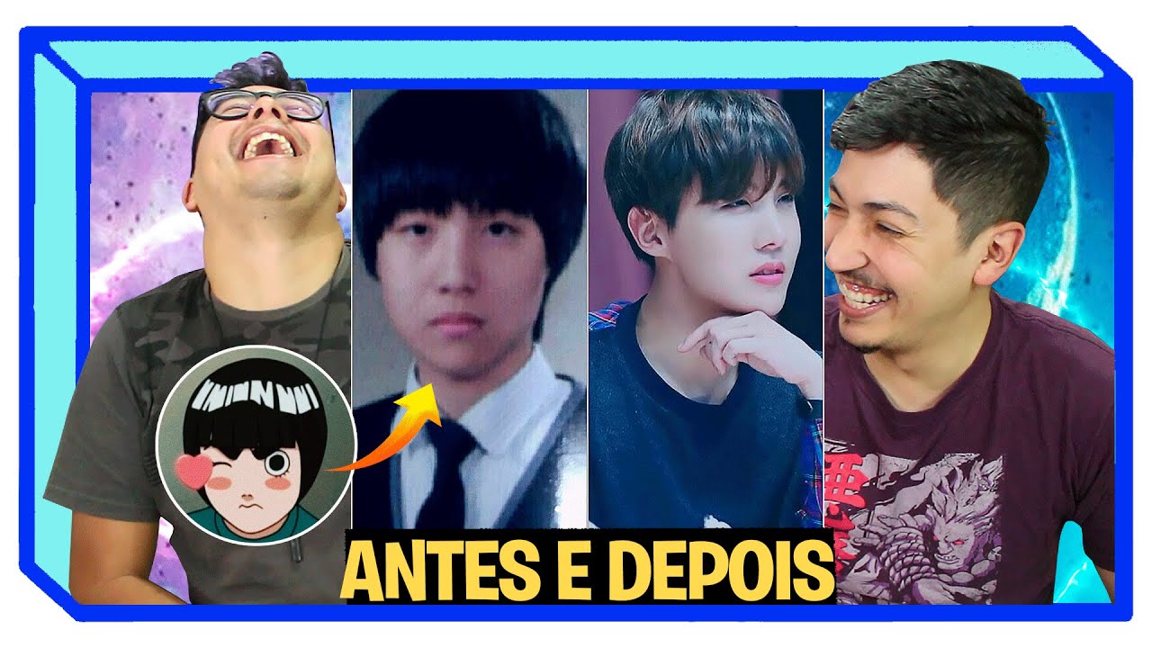 Reagindo ao BTS - ANTES E DEPOIS