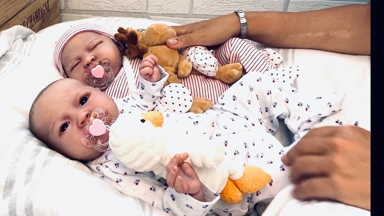 💙 ENVÍO a las GEMELAS a Ecuador y a Ávila  Jack y Posy de nikki Johnston  Bebés Reborn
