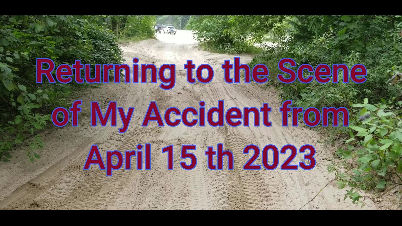 Returning to the Scene of My Accident, and some Memories   9-3-23