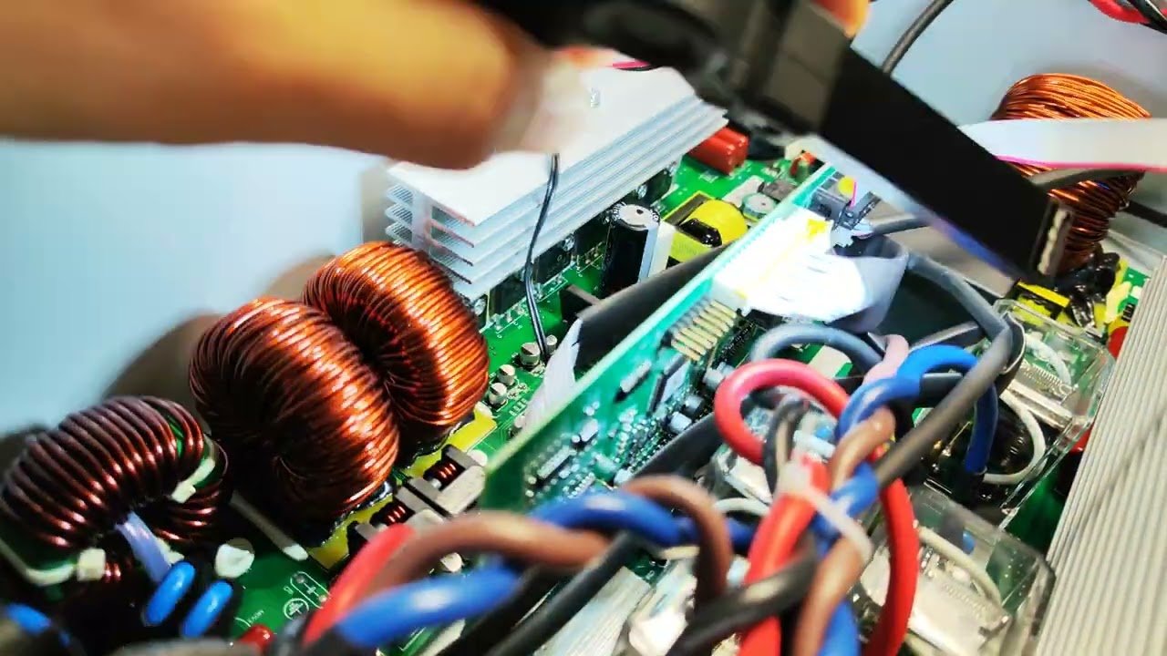 10KW OFF GRID ANERN czyli uszkodzony inwerter falownik z aliexpres co dalej?