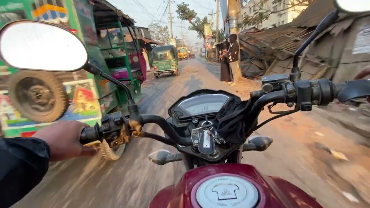 Sonargoan Mograpara to Narayanganj Nabiganj Ferryghat Morning bike ride 05/02/2026