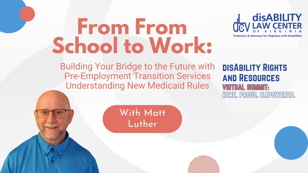 From School to Work // Building Your Bridge to the Future with Pre-Employment Transition Services
