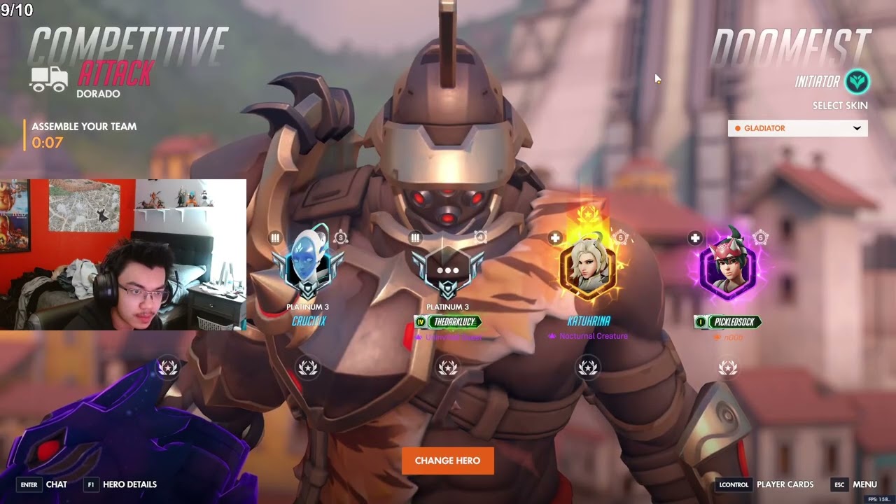 48/365 | DOOM DEMON HITTIN DIAMOND THEN TO MASTERS THEN TO TOP 500 HOPEFULLY | !socials