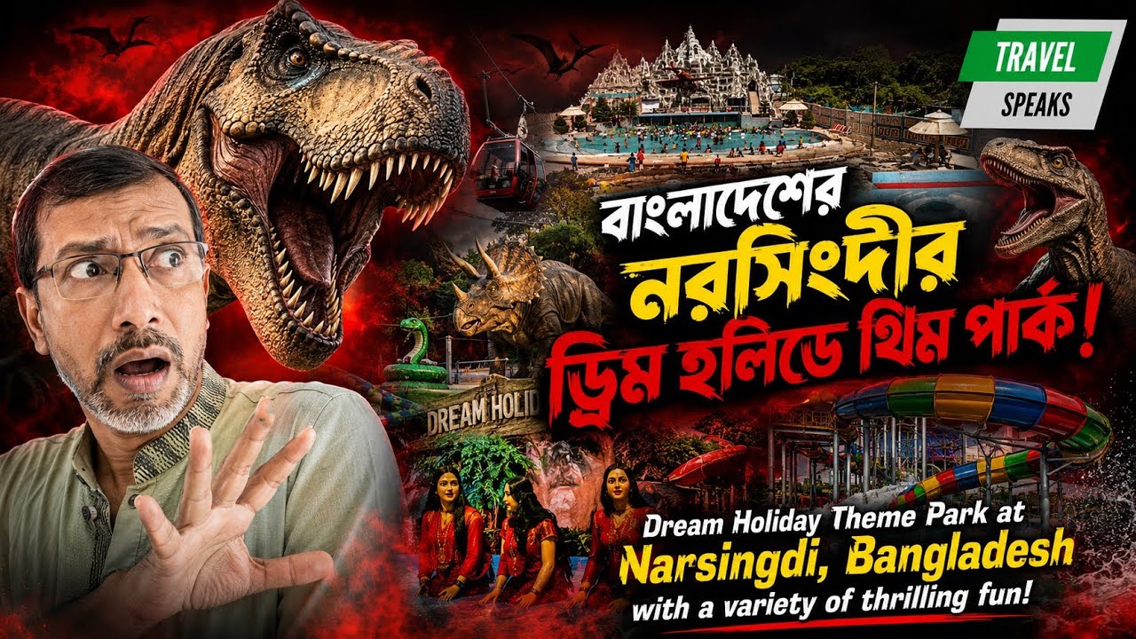 Jurassic/Safari theme at Dream Holiday, Narsingdi, Bangladesh with a variety of thrilling fun!