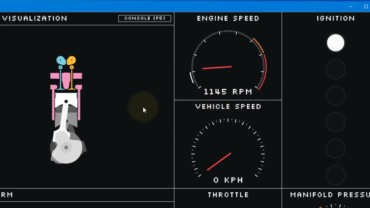 :🏎️ Simulador de Motores Engine Simulator | Guía: Descarga, Arranque y Pruebas de Potencia