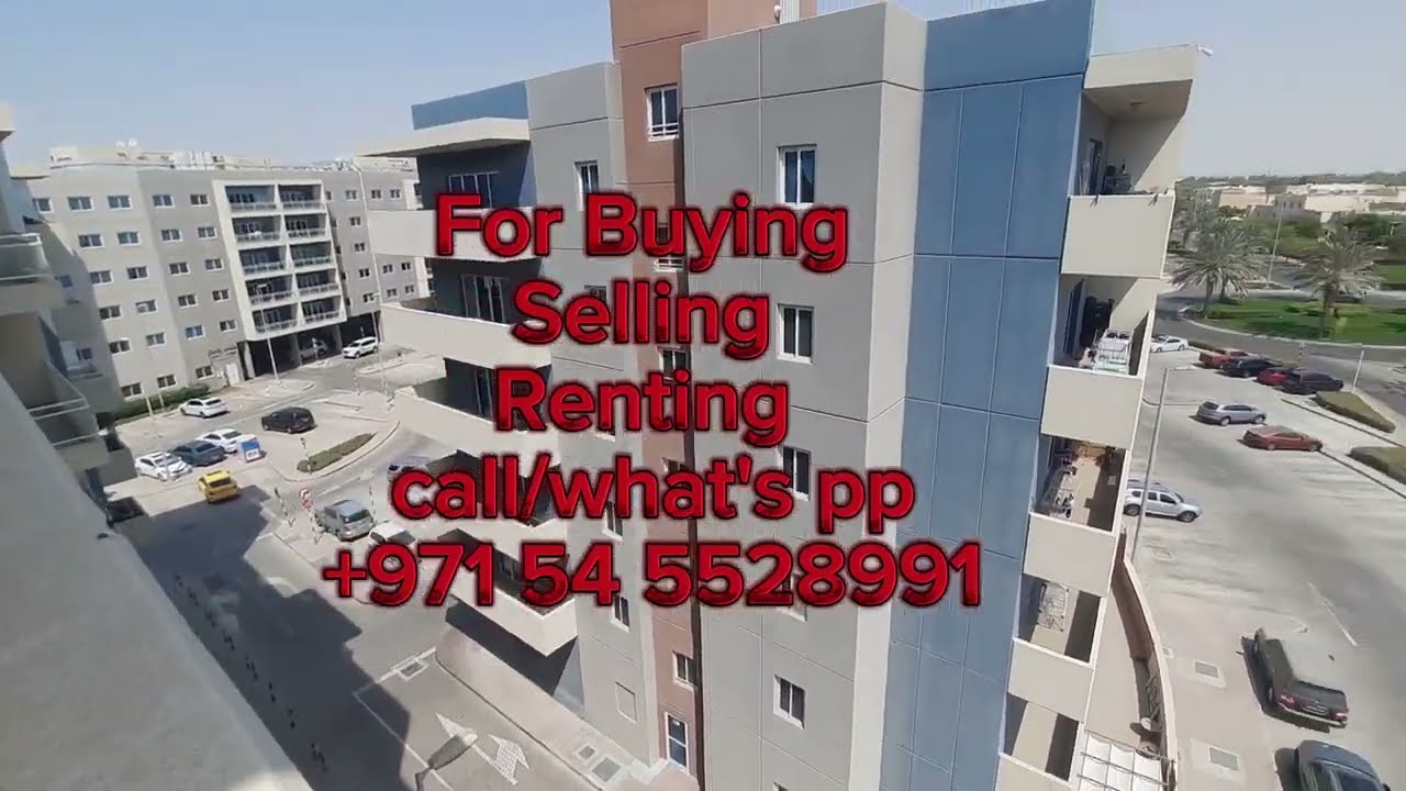 Vlog# 42 Al Reef Downtown 3Bedrooms Apartment Type D Open Kitchen with Maid Room Abu Dhabi UAE