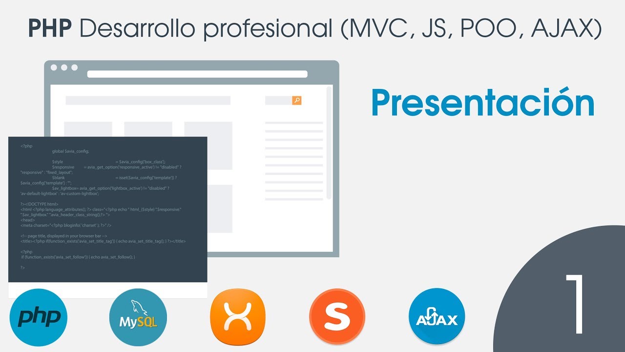 🐘 CURSO de PHP MVC POO MySQL - 01 Como CREAR una APLICACION WEB en PHP y BASES de DATOS MySQL