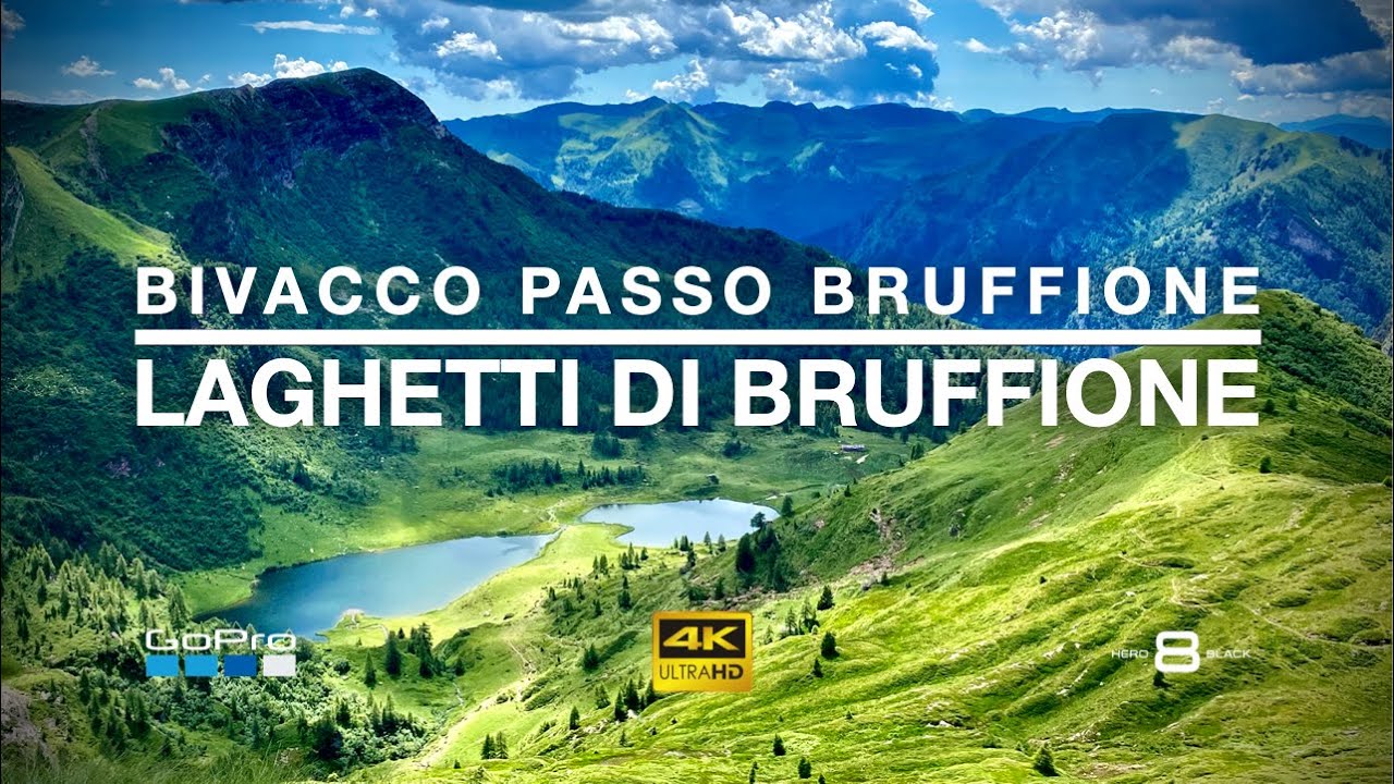 Laghetti di BRUFFIONE - Escursione in Lombardia (Gaver) [4K]