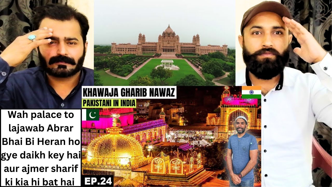 Umaid Bhawan Palace and Ajmer Sharif Rajhastan 🇮🇳 | Pakistani Visiting India | Pakistani Reaction