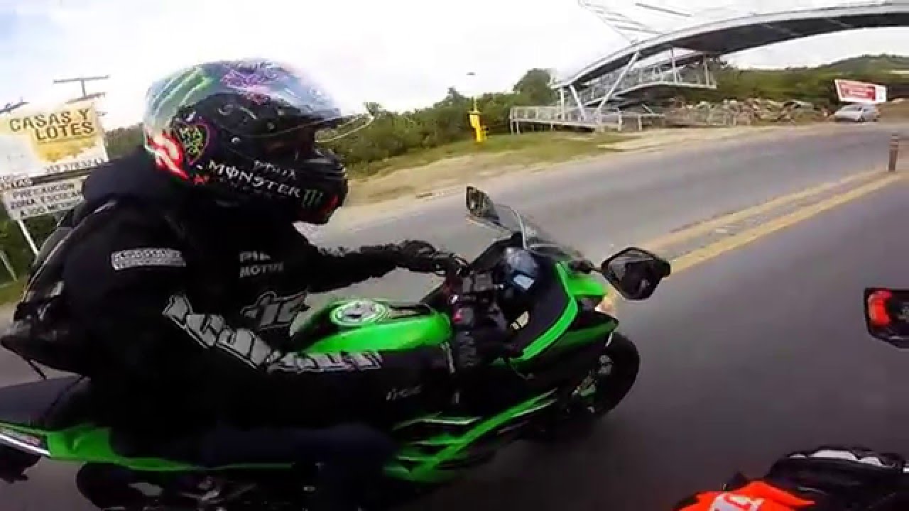 Curvas en moto peligrosas - Kawasaki ninja 300 road - Julian Calderón