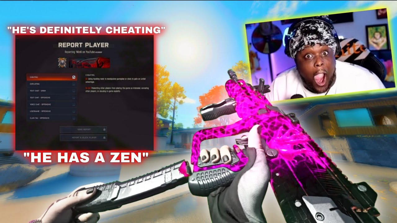 BO7 Streamer Reported me for CHEATING 👑