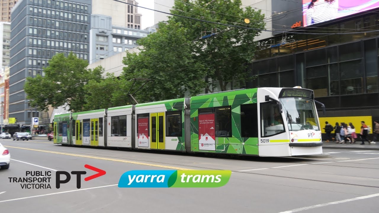 Public Transport Victoria - Yarra Trams - Trams in Melbourne - Compilation Video #7