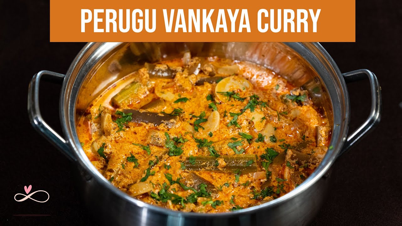 Family Recipes - How to Make Perugu Vankaya Recipe || Infinity Platter || 2023