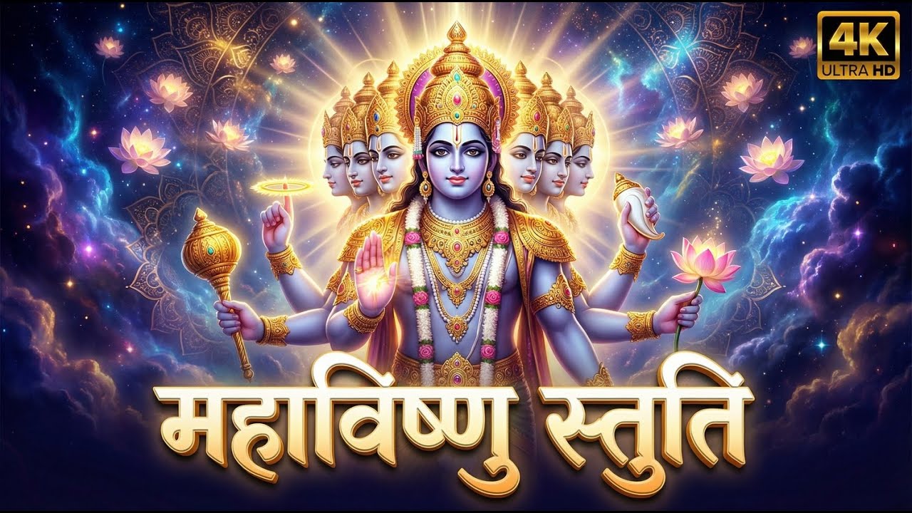 Mahavishnu Stuti | श्री महाविष्णु स्तुति | Powerful Vishnu Mantra | Choodamani