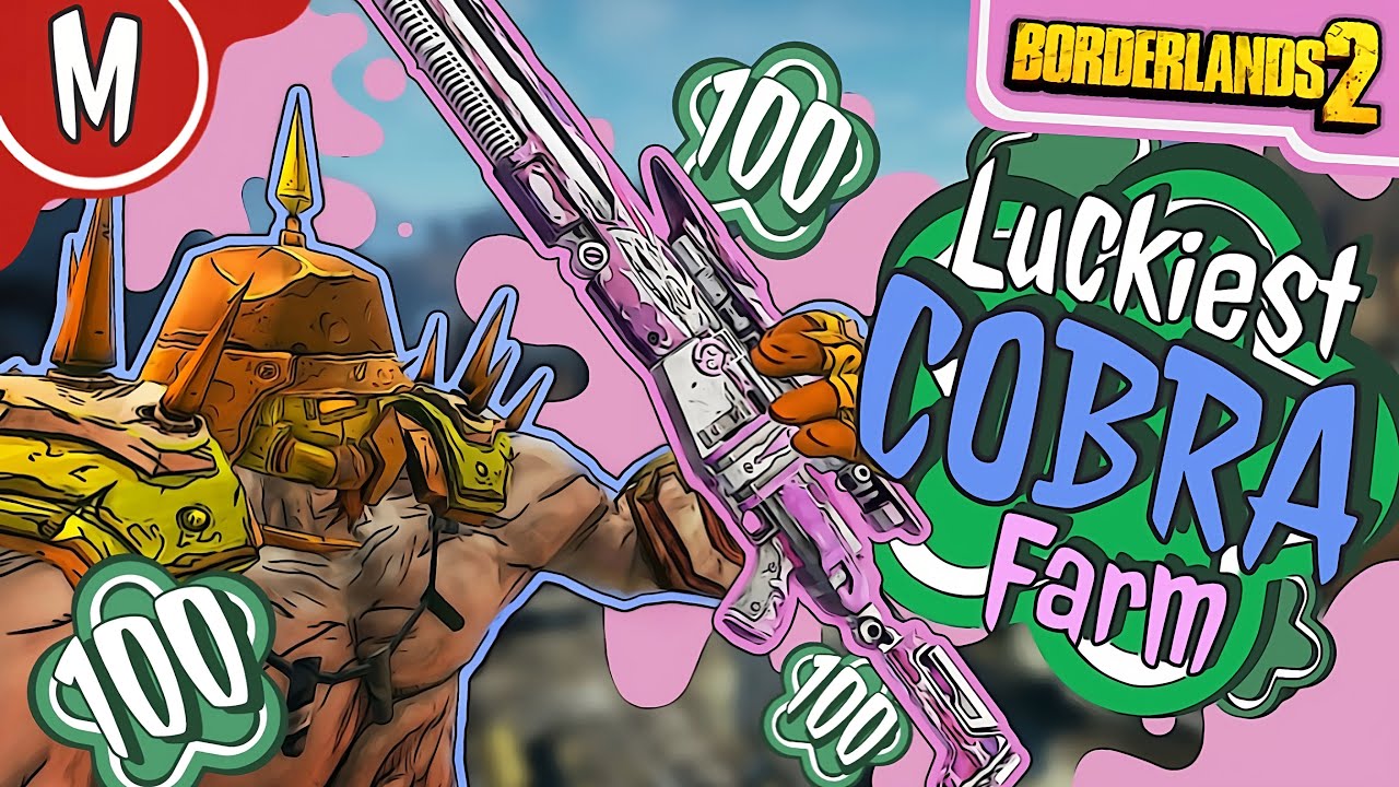 Luckiest Cobra Farm - A Perfect Cobra?! (Borderlands 2) (100 Sub Special)
