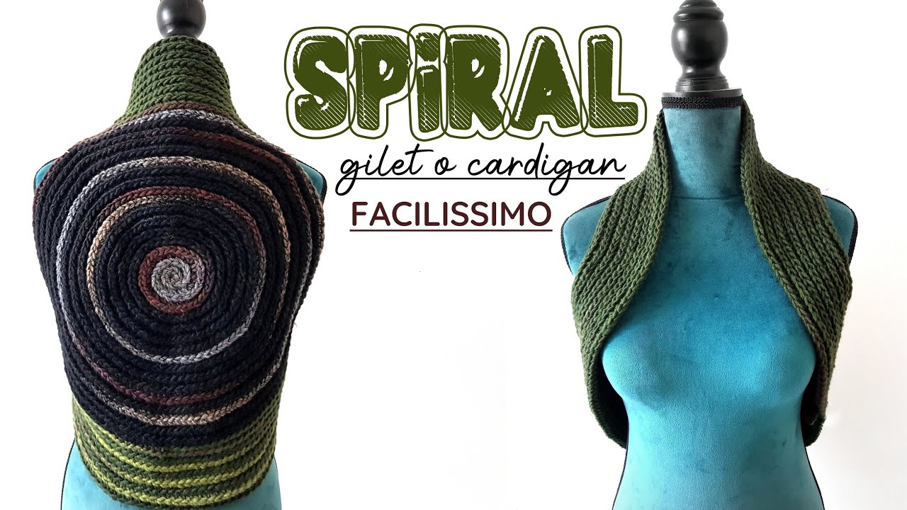 Come fare un cardigan o gilet a uncinetto facile e veloce
