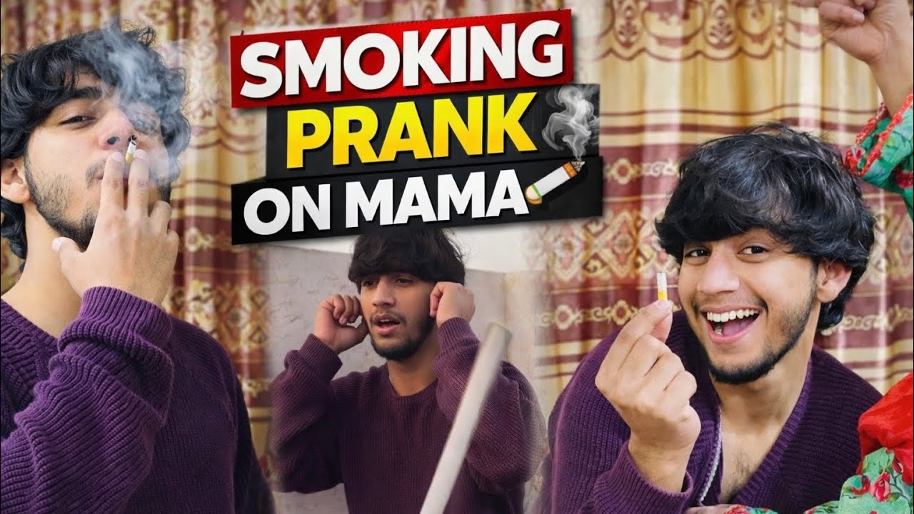 Smoking Prank On Mama Gone Extremely Wrong 😱😭🤬