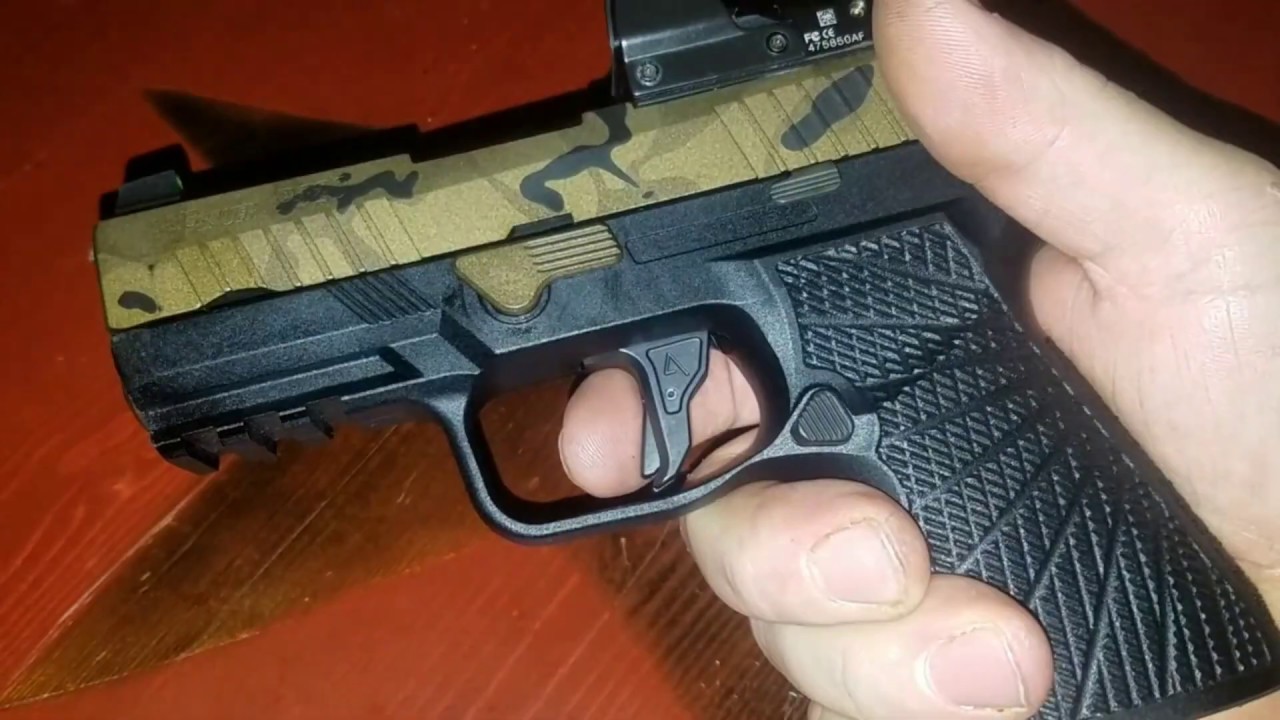 Agency Arms P320 trigger review