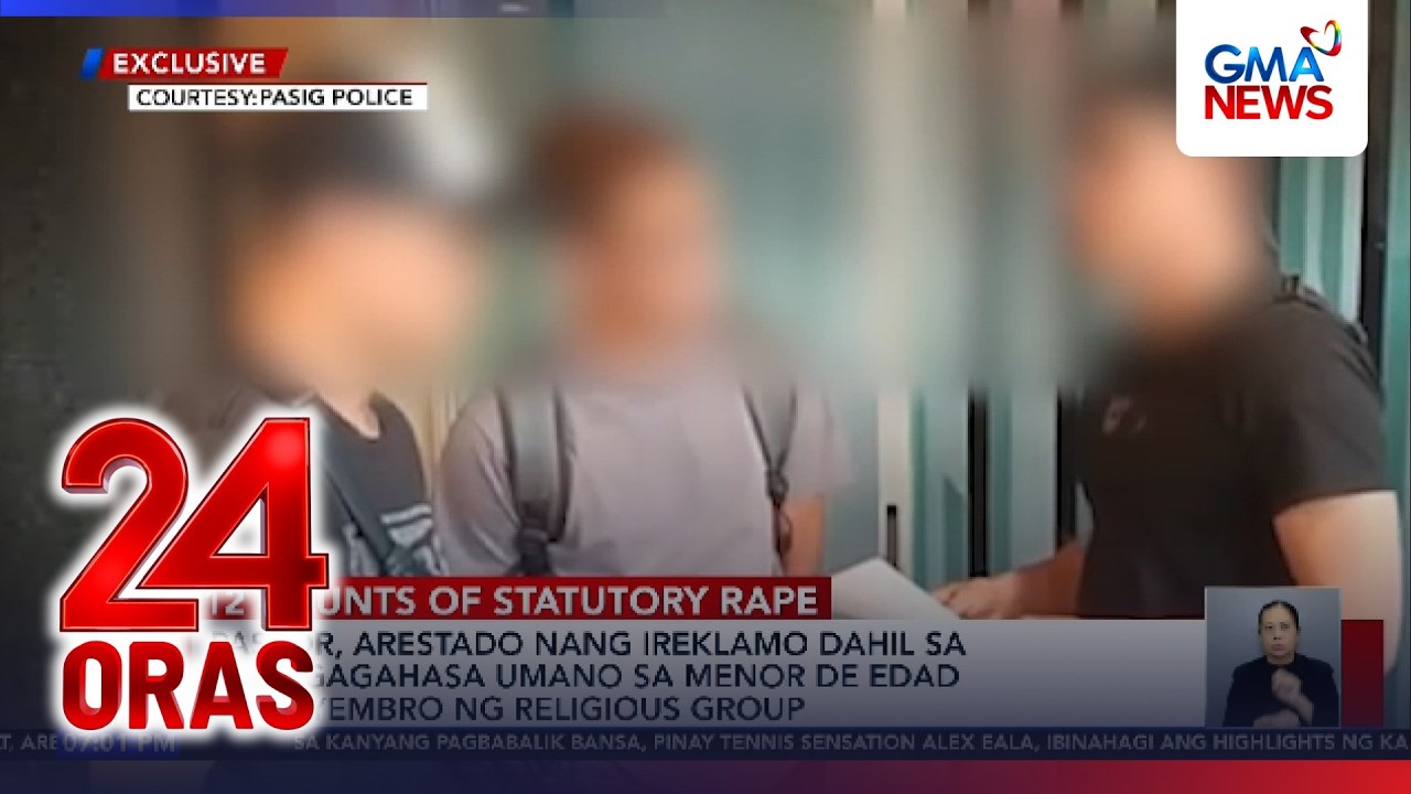 Pastor, arestado nang ireklamo dahil sa panggagahasa umano sa menor de edad... | 24 ORAS