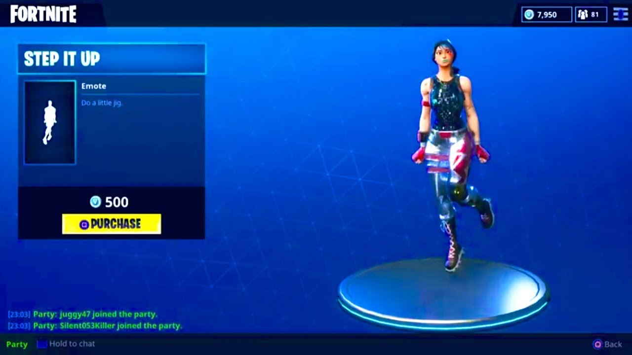 NEW &ldquo;STEP IT UP&rdquo; DANCE EMOTE - Fortnite Battle Royale