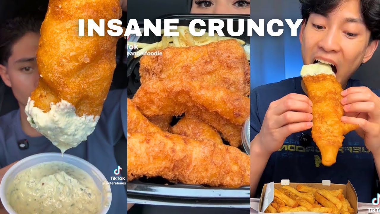 ASMR Fish & Chips MUKBANG Compilation | Best Fried Fish Eating Sounds 2026