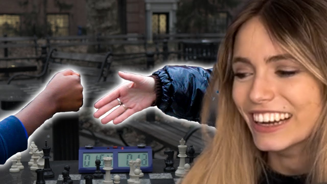 Anna Cramling Reacts to Awkward Chess Hand Gestures