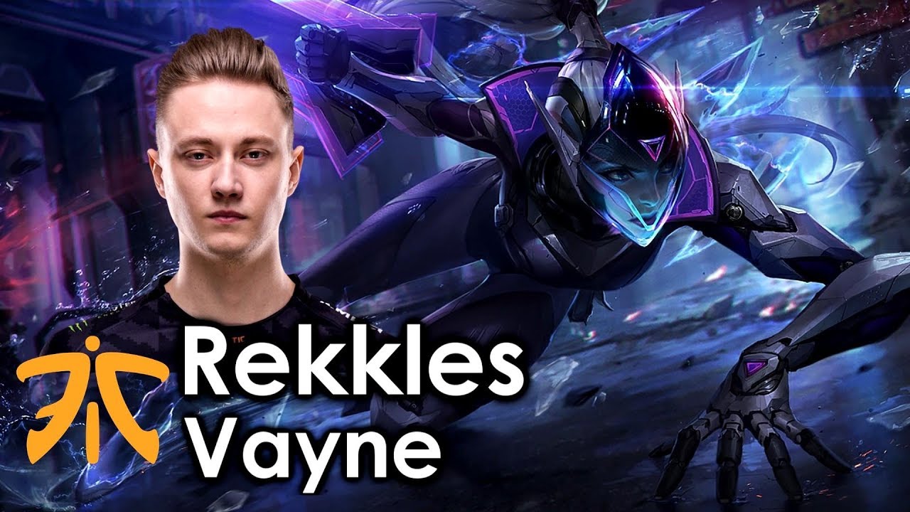Rekkles picks Vayne