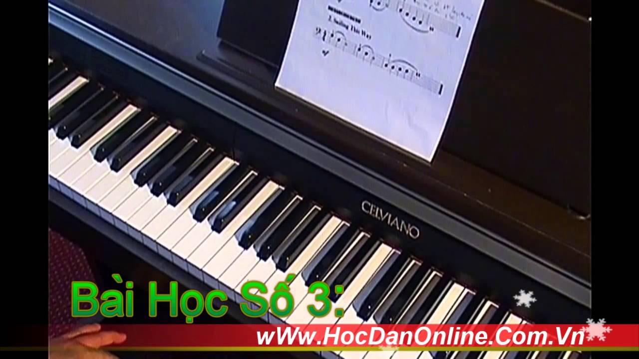 Học Đàn Online Piano Level 1_Bài 3