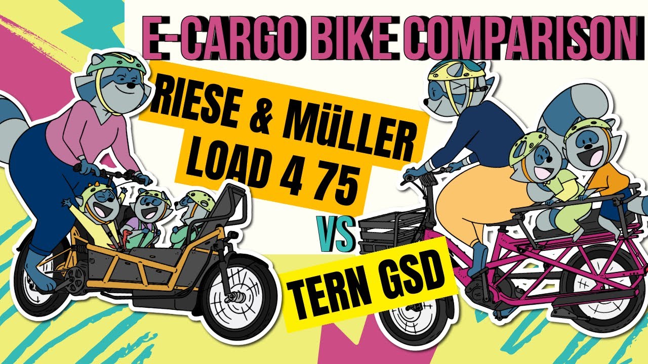 Cargo Bike SHOWDOWN - Tern GSD x Riese & Müller Load4 75