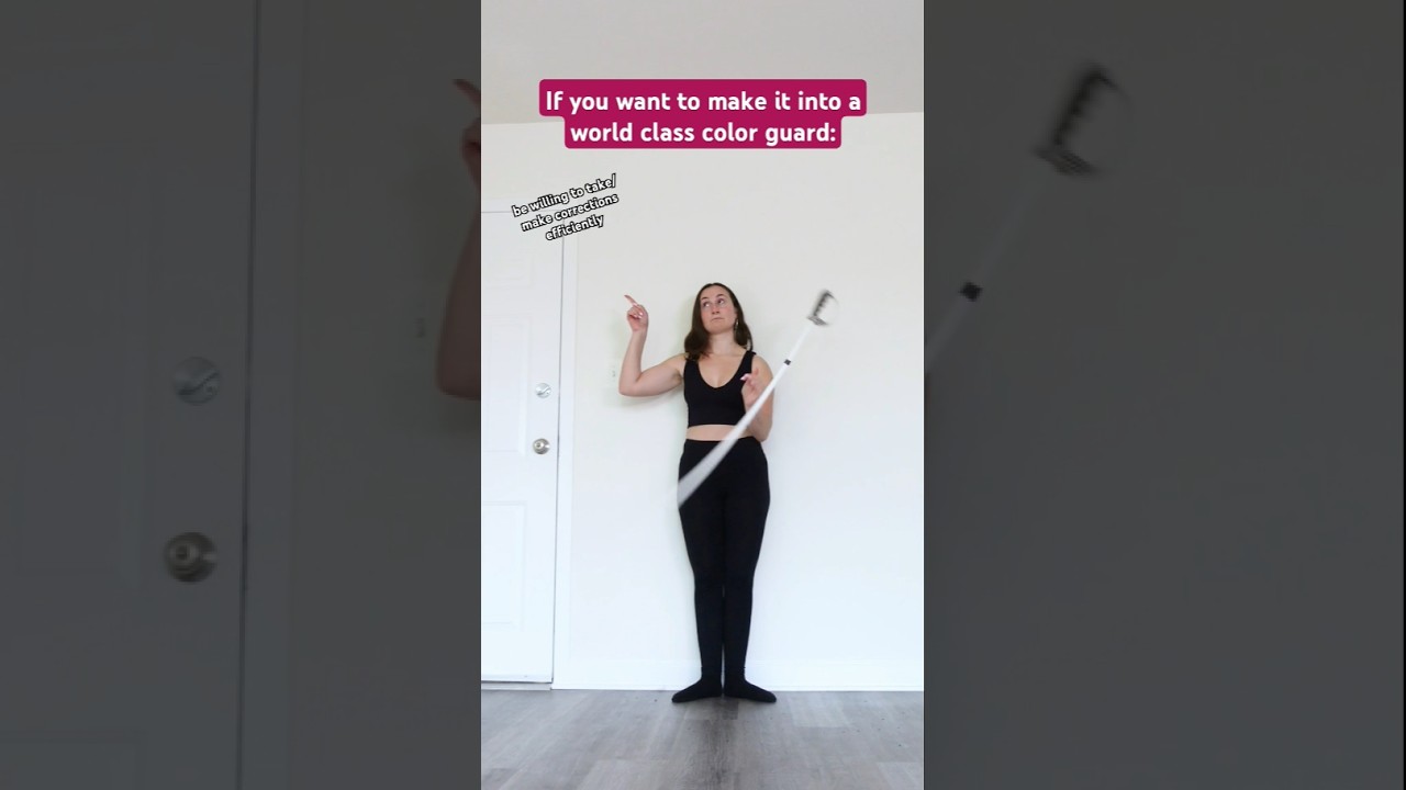 It's WAY more simple than you think! 😯 | #colorguard #wgi2025 #dci