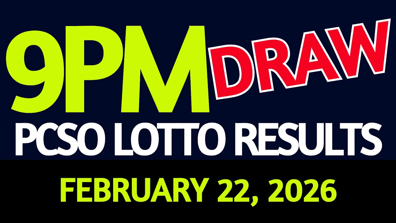 Lotto Result Today 9pm draw February 22, 2026 Sunday PCSO
