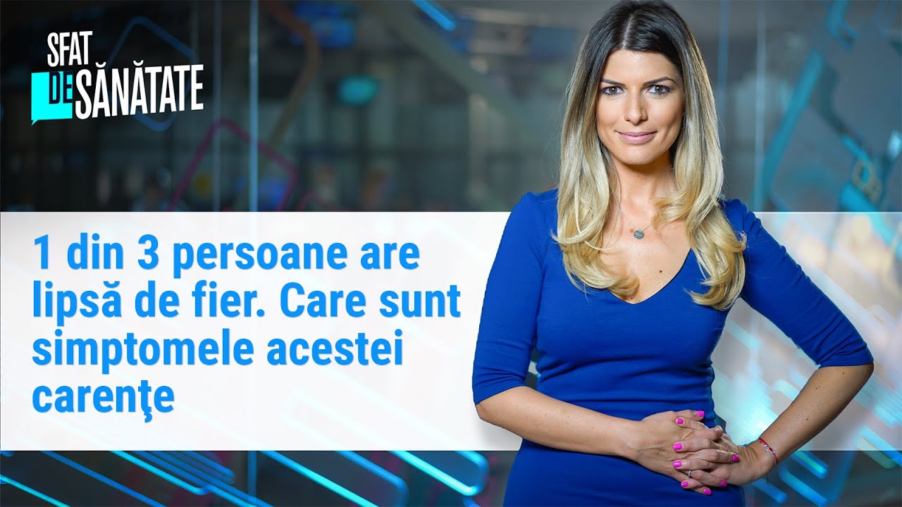 1 din 3 persoane are lipsă de fier. Care sunt simptomele acestei carenţe