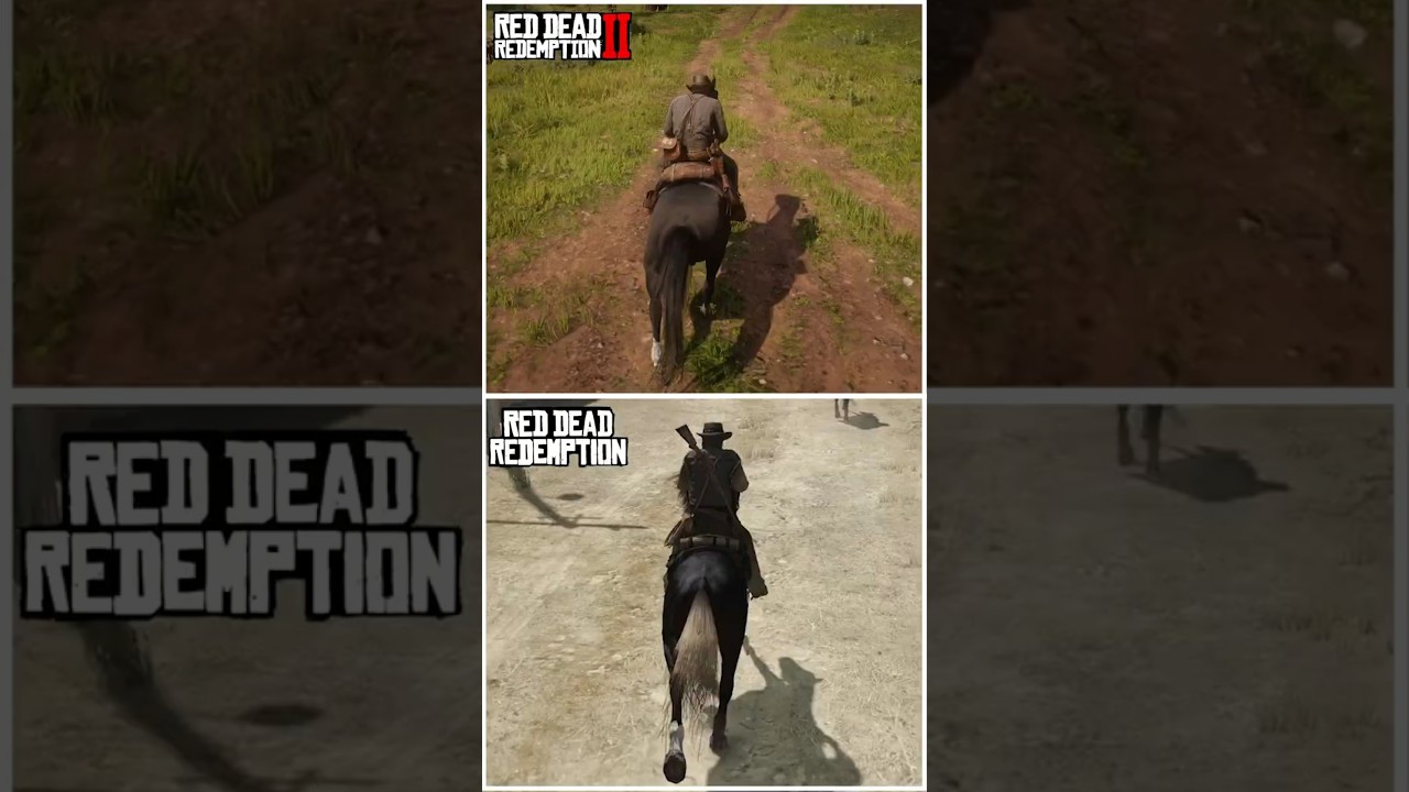 Red Dead Redemption Vs Red Dead Redemption 2 Details Comparison | RDR1 Vs RDR2 Episode - 01
