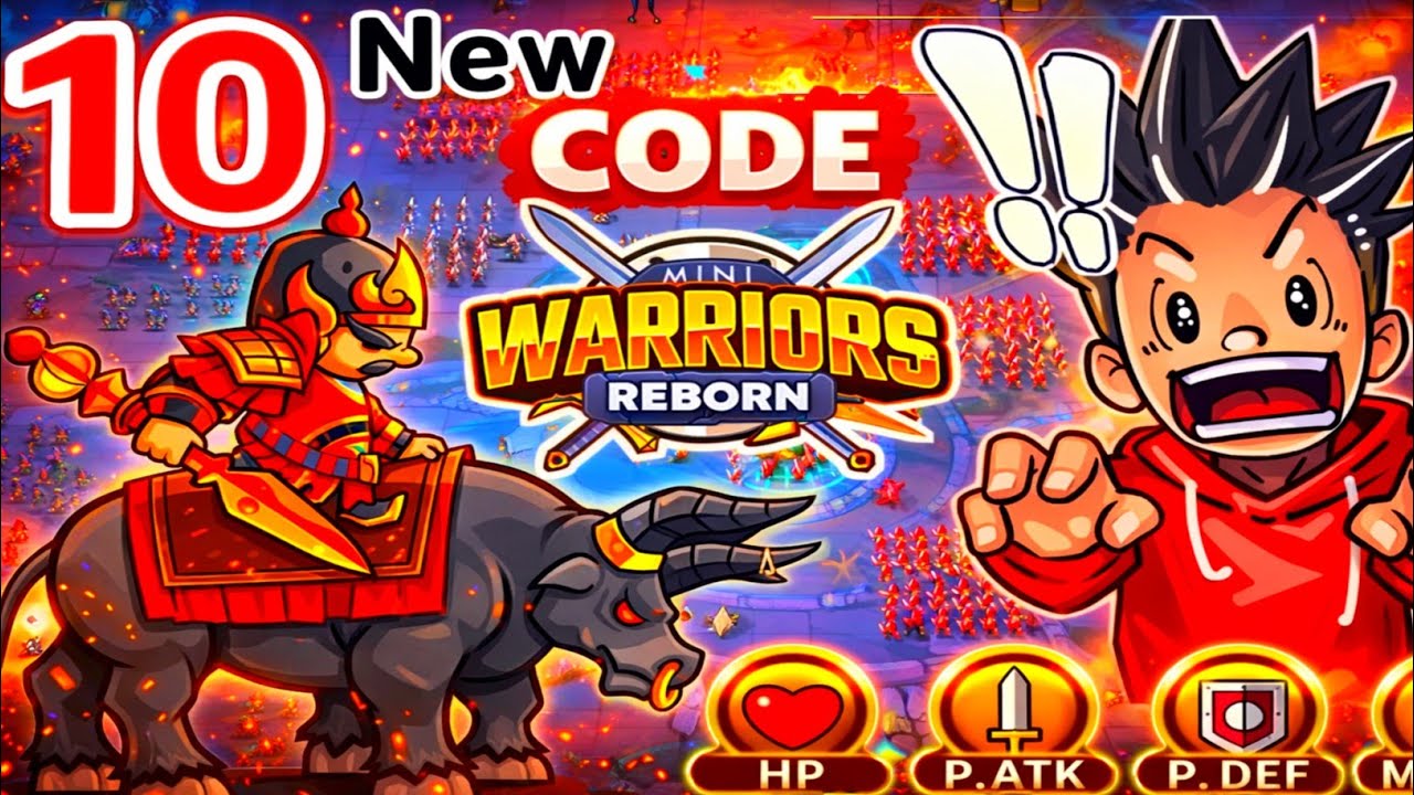 🔥 Mini Warriors Reborn – 10 новых промокодов 2026 года | Бесплатные награды + обновление игрового...