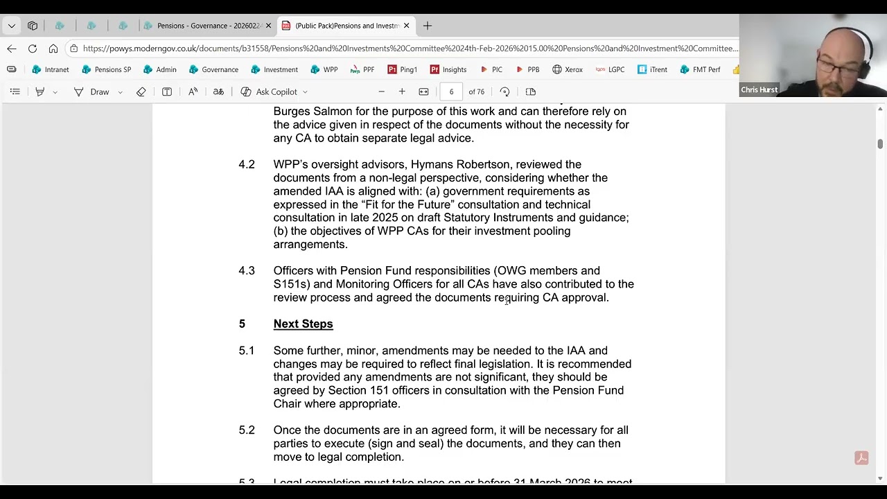 2026 02 24 Pension & Investment Committee PUBLIC