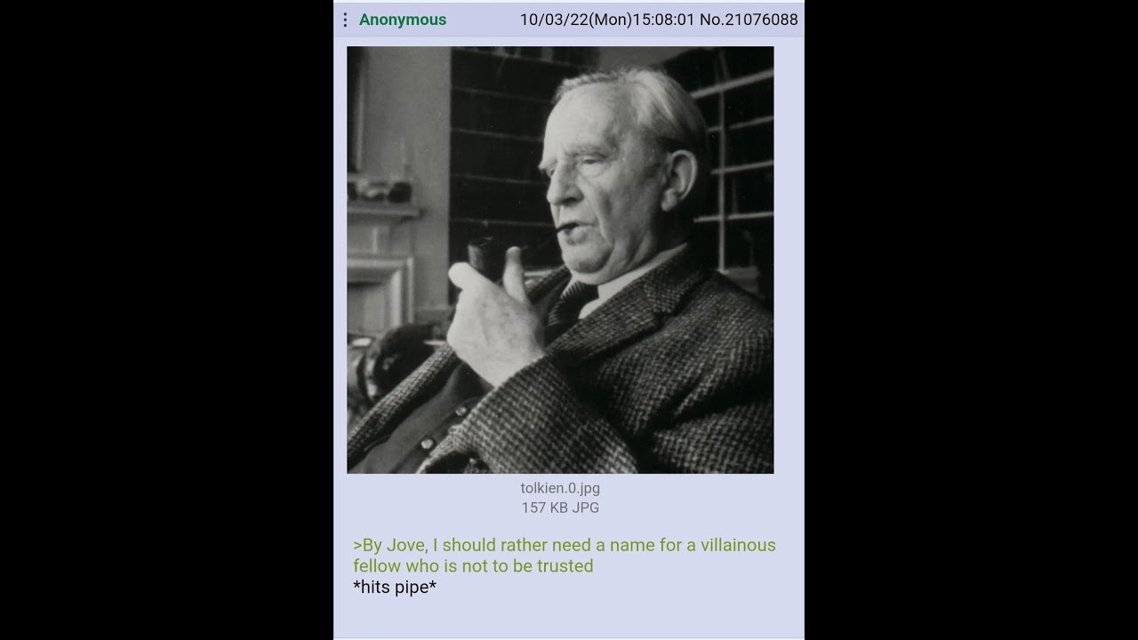 Tolkien naming his characters