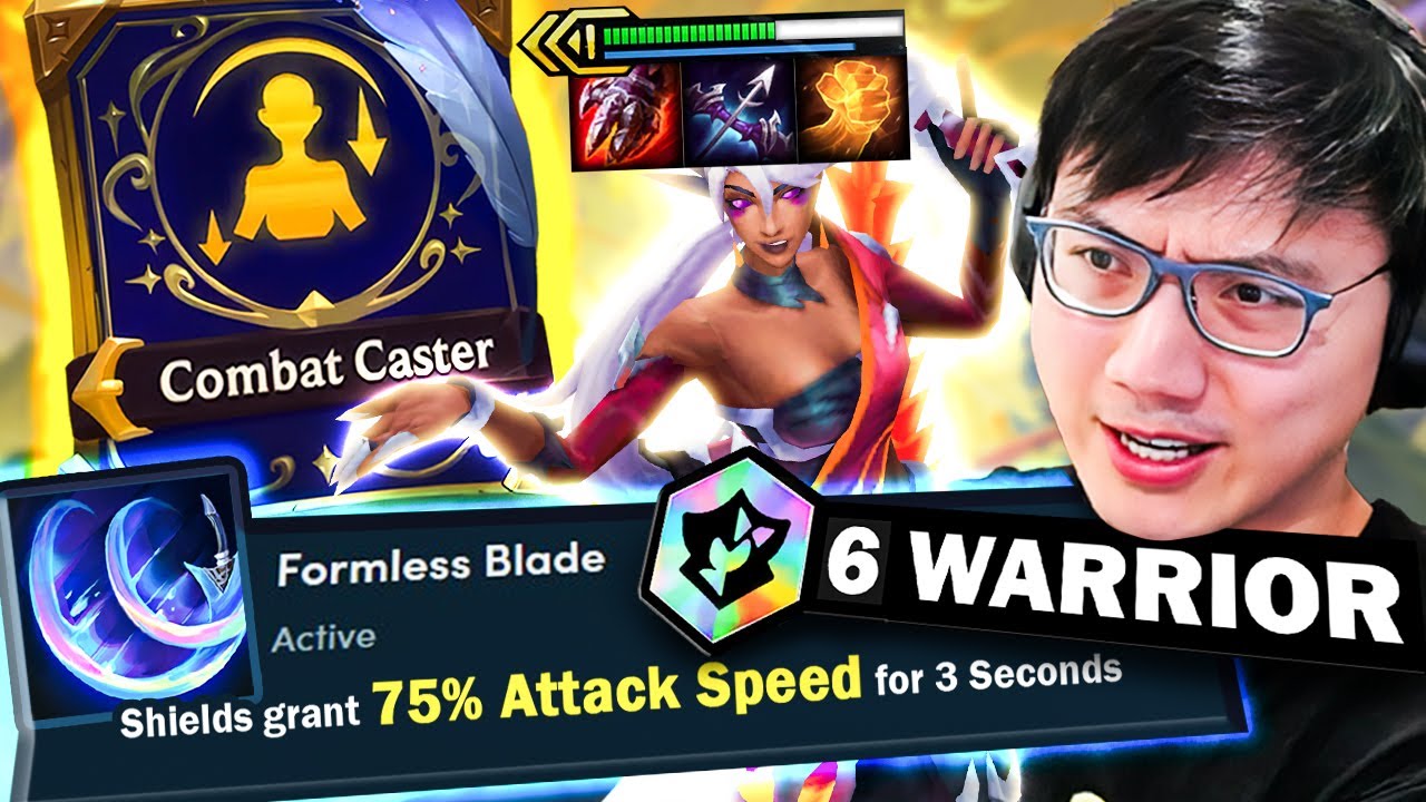 Combat Caster Nilah 3: Infinite Attack Speed (ft. 6 Warrior)