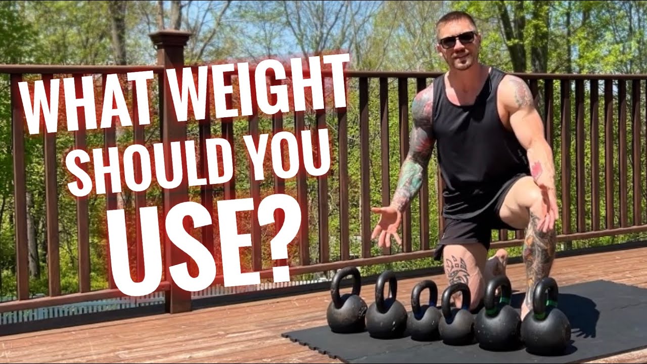 My step by step process to find the right kettlebell weight