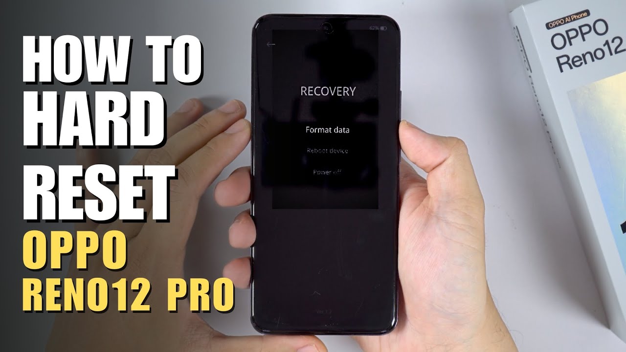 How to Hard Reset Oppo Reno 12 Pro | Removing Password Unlock