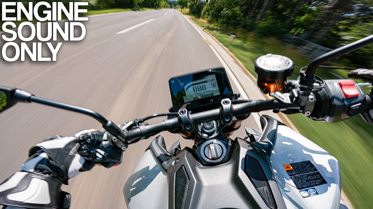 Yamaha MT-09 SP AKRAPOVIC sound [RAW Onboard]